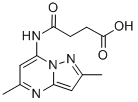 CAS#: 171088-81-6, 4-[(2,5-Dimethylpyrazolo[5,1-b]Pyrimidin-7-Yl)Amino]-4-Oxobutanoic Acid