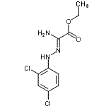 CAS#: 171091-03-5, Ethyl (2Z)-Amino[(2,4-Dichlorophenyl)Hydrazono]Acetate