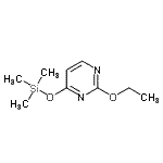 CAS 登录号：171109-23-2， 2-乙氧基-4-[(三甲基硅烷基)氧基]嘧啶