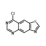 CAS#: 171179-74-1, 8-Chloro[1,3]Thiazolo[5,4-g]Quinazoline