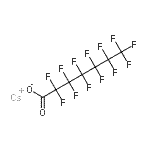 CAS#: 171198-24-6, Caesium tridecafluoroheptanoate