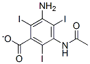 CAS 登录号：1713-07-1， 3-乙酰氨基-5-氨基-2,4,6-三碘苯甲酸