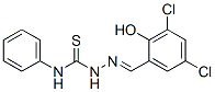CAS#: 1713-68-4, 2-[(3,5-Dichloro-2-Hydroxyphenyl)Methylene]-N-Phenyl-1-Hydrazinecarbothioamide