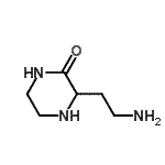 CAS 登录号：171351-39-6， 3-(2-氨基乙基)-2-哌嗪酮