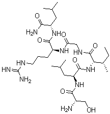 CAS 登录号：171436-38-7， L-丝氨酰-L-亮氨酰-L-异亮氨酰甘氨酰-L-精氨酰-L-亮氨酰胺