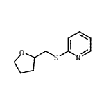 CAS#: 171557-74-7, 2-[(Tetrahydro-2-Furanylmethyl)Sulfanyl]Pyridine