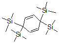 CAS 登录号：17156-62-6， 2,5-环己二烯-1,4-二基四[三甲基-硅烷