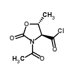 CAS#: 171563-11-4, (4S,5R)-3-Acetyl-5-Methyl-2-Oxo-1,3-Oxazolidine-4-Carbonyl Chloride