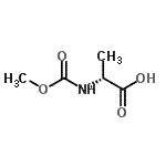 CAS#: 171567-85-4, N-(Methoxycarbonyl)-D-Alanine
