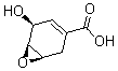 CAS 登录号：171596-14-8， (1R,5S,6S)-5-羟基-7-氧杂双环[4.1.0]庚-3-烯-3-羧酸