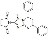 CAS#: 171668-01-2, 1-[5,7-Di(Phenyl)-1,7-Dihydro-[1,2,4]Triazolo[1,5-a]Pyrimidin-2-Yl]Pyrrolidine-2,5-Dione