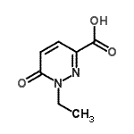 CAS#: 171672-98-3, 1-Ethyl-6-Oxo-1,6-Dihydro-3-Pyridazinecarboxylic Acid