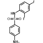 CAS 登录号：1717-36-8， 4-氨基-N-(2,4-二氟苯基)苯磺酰胺