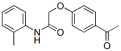 CAS 登录号：17172-81-5， 2-(4-乙酰苯氧基)-N-(2-甲基苯基)乙酰胺