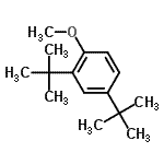 CAS#: 17177-98-9, 1-Methoxy-2,4-Bis(2-Methyl-2-Propanyl)Benzene
