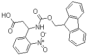 CAS#: 171778-06-6, beta-[[(9H-Fluoren-9-Ylmethoxy)Carbonyl]Amino]-2-Nitro-Benzenepropanoic Acid