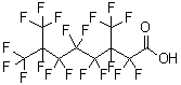 CAS#: 172155-07-6, 2,2,3,4,4,5,5,6,6,7,8,8,8-Tridecafluoro-3,7-Bis(Trifluoromethyl)-Octanoic Acid