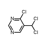 CAS 登录号：172225-58-0， 4-氯-5-(二氯甲基)嘧啶