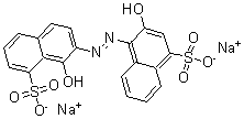 CAS 登录号：172305-20-3， 3-羟基-4-[2-(1-羟基-8-磺基-2-萘基)偶氮]-1-萘磺酸钠盐(1:2)