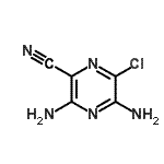 CAS#: 17231-59-3, 3,5-Diamino-6-Chloro-2-Pyrazinecarbonitrile