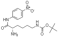 CAS#: 172422-76-3, [(5S)-5-Amino-6-[(4-Nitrophenyl)Amino]-6-Oxohexyl]-Carbamicacid 1,1-Dimethylethylester