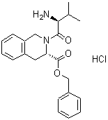 CAS#: 172499-31-9, Benzyl (3S)-2-(L-Valyl)-1,2,3,4-Tetrahydro-3-Isoquinolinecarboxylate Hydrochloride (1:1)