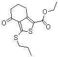 CAS#: 172516-30-2, 4,5,6,7-Tetrahydro-4-Oxo-3-(Propylthio)-Benzo[c]Thiophene-1-carboxylic Acid Ethyl Ester