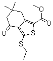 CAS#: 172516-42-6, 3-(Ethylthio)-4,5,6,7-Tetrahydro-6,6-Dimethyl-4-Oxo-Benzo[c]Thiophene-1-carboxylic Acid Methyl Ester