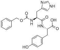 CAS#: 17257-63-5, 2-[[2-(Benzyloxycarbonylamino)-3-(3H-imidazol-4-yl)propanoyl]amino]-3-(4-hydroxyphenyl)propionic acid
