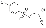 CAS 登录号：17260-63-8， 4-氯-N-(2-氯-2-氰基乙基)-苯磺酰胺