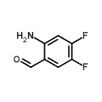 CAS#: 172843-46-8, 2-Amino-4,5-Difluorobenzaldehyde
