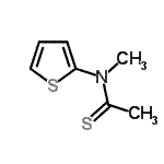 CAS#: 172896-61-6, N-Methyl-N-(2-Thienyl)Ethanethioamide