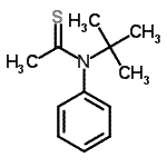 CAS#: 172896-62-7, N-(2-Methyl-2-Propanyl)-N-Phenylethanethioamide