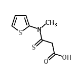 CAS#: 172896-63-8, 3-[Methyl(2-Thienyl)Amino]-3-Thioxopropanoic Acid