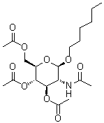 CAS#: 172945-26-5, Hexyl 2-Acetamido-3,4,6-Tri-O-Acetyl-2-Deoxy-beta-D-Glucopyranoside