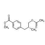 CAS#: 173065-76-4, Methyl 4-[(2R)-3-Acetoxy-2-Methylpropyl]Benzoate