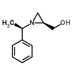CAS 登录号：173143-73-2， {(2S)-1-[(1R)-1-苯基乙基]-2-氮丙啶基}甲醇