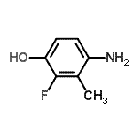 CAS#: 173322-81-1, 4-Amino-2-Fluoro-3-Methylphenol