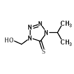 CAS#: 173375-97-8, 1-(Hydroxymethyl)-4-Isopropyl-1,4-Dihydro-5H-Tetrazole-5-Thione