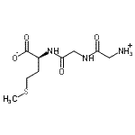 CAS 登录号：17343-02-1， (2S)-2-{[N-(铵基乙酰基)甘氨酰]氨基}-4-(甲硫基)丁酸酯