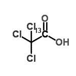 CAS#: 173470-69-4, Trichloro(1-<Sup>13</Sup>C)Acetic Acid