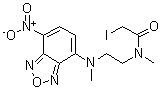 CAS#: 173485-12-6, 2-Iodo-N-Methyl-N-[2-[Methyl(7-Nitro-2,1,3-Benzoxadiazol-4-Yl)Amino]Ethyl]-Acetamide