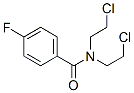 CAS#: 1736-40-9, N,N-Bis(2-Chloroethyl)-4-Fluoro-Benzamide