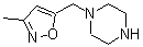CAS#: 173850-53-8, 1-[(3-Methyl-5-Isoxazolyl)Methyl]-Piperazine