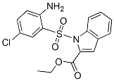 CAS#: 173908-47-9, Ethyl 1-(2-Amino-5-Chlorophenyl)Sulfonylindole-2-Carboxylate