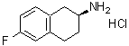 CAS#: 173996-44-6, (2S)-6-Fluoro-1,2,3,4-Tetrahydro-2-Naphthalenamine Hydrochloride (1:1)