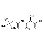 CAS#: 174282-97-4, (2R,3S)-2-Hydroxy-3-({[(2-Methyl-2-Propanyl)Oxy]Carbonyl}Amino)Butanoic Acid