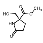 CAS#: 174283-18-2, Methyl 2-(Hydroxymethyl)-5-Oxo-D-Prolinate