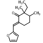 CAS#: 17429-56-0, (6E)-2-Ethyl-6-(2-Furylmethylene)-2,3-Dimethylcyclohexanone