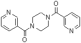 CAS#: 17433-19-1, 1,4-Dinicotinoylpiperazine